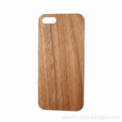 Real wood with plastic case combined for iPhone 5/5s